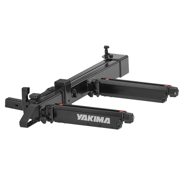 Yakima EXO SwingBase Hitch Base Rack with GearLocker Cargo Box and TopShelf Rack