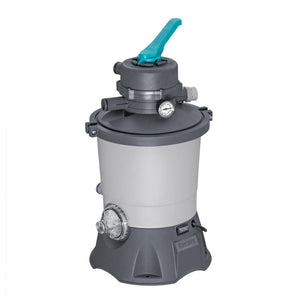 Bestway 950 Gallon Sand Filter Pump for Above Ground Outdoor Swimming Pools