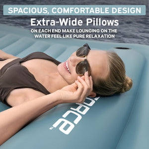 Bestway Hydro-Force Sun Soaker Inflatable 4 Person Water Float Platform Lounger