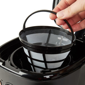 Haden Dorset 1.7L Electric Water Kettle & 12 Cup Coffee Maker, Black & Copper