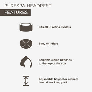 Intex PureSpa 6 Person Inflatable Spa, Multicolor Light, and Headrest (2 Pack)