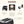 Haden Dorset Electric Water Kettle & 2 Slice Wide Slot Toaster, Black & Copper