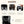 Haden 12 Cup Coffee Maker & Heritage 2 Slice Wide Slot Toaster, Black & Chrome