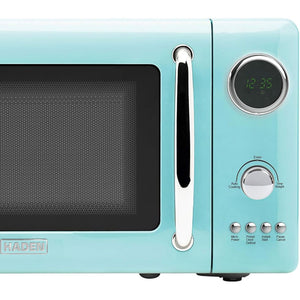 Haden 700 Watt 0.7 Cubic Foot Microwave Oven with Digital Controls, Turquoise