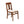 MECO Stakmore Urn Wood Upholstered Seat Folding Chair Set, 4 Pack, Fruitwood