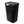 Hefty 13 Gallon Odor Block Touch Top Kitchen Durable Trash Can, 4 Pack, Black