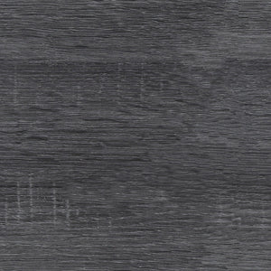Home Bar Table With Wine Glass Compartment And Three Shelves - Distressed Gray / Black