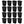 Sterilite 3 Gallon Rectangular Wastebasket Small Home Trash Bin, 16 Pack, Black