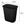 Sterilite 3 Gallon Rectangular Wastebasket Small Home Trash Bin, 16 Pack, Black