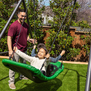 gobaplay Boat Swing, 53" x 25" Platform Saucer, (Swingset Frame Not Included)