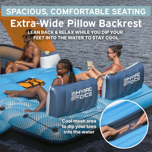Bestway CoolerZ Tropical Breeze 6 Person Inflatable Party Island Water Float