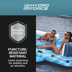 Bestway CoolerZ Tropical Breeze 6 Person Inflatable Party Island Water Float