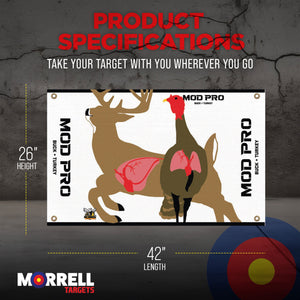 Morrell Yellow Jacket MOD Pro Buck & Turkey Wrap w/Hook & Loop Attachment, 4 Pk - TRAPSKI