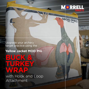 Morrell Yellow Jacket MOD Pro Buck & Turkey Wrap w/Hook & Loop Attachment, 4 Pk - TRAPSKI