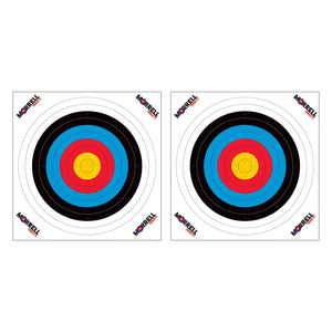Morrell Targets 100 Pieces Thin Paper Archery Target with Card Stock, 2 Pack
