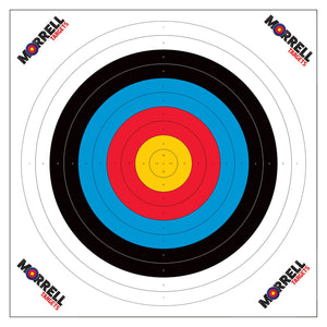 Morrell Targets 100 Pieces Thin Paper Archery Target with Card Stock, 2 Pack