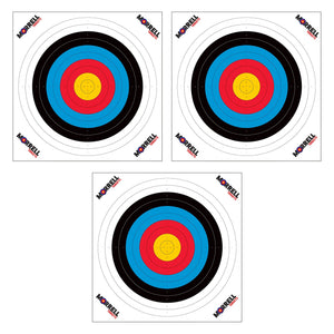Morrell Targets 100 Pieces Thin Paper Archery Target with Card Stock, 3 Pack