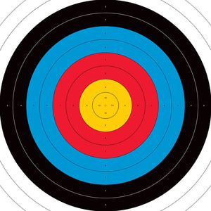 Morrell Targets 100 Pieces Thin Paper Archery Target with Card Stock, 4 Pack