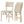Stakmore Aztec Curved Back Upholstered Folding Chairs, Set of 2, Unfinished - TRAPSKI