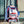 Hit Run Steal Bat Bag Backpack, Holds 4 Bats, Glove, and Helmet, Red/White/Blue