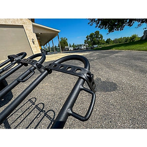 Tow Tuff Fat Tire Bike Cradle Kit for 3 Bikes with Adjustable Straps