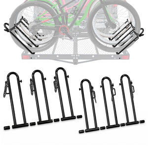 Tow Tuff Fat Tire Bike Cradle Kit for 3 Bikes with Adjustable Straps