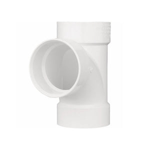 CHARLOTTE PIPE Schedule 40 DWV 6 Inch Non Pressure PVC Pipe Connector, White - TRAPSKI