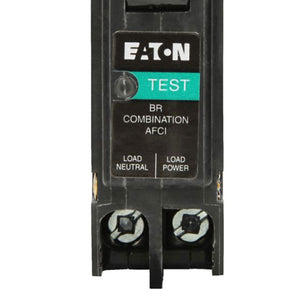 Eaton Circuit Breaker, AFCI, 15 Amp, Arc Fault Protection, Single Pole, Type BR