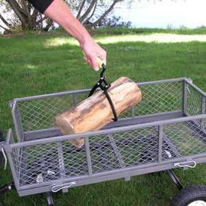 Timber Tuff TMW-40 Metal Woodworking and Logging Log Grabber Tongs (2 Pack)