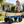 Outdoor Wagon All Terrain Pulling Wood Railing Air Tires Garden Cart