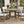 Outdoor Dining Set 5-Piece Patio Table and Chairs with Umbrella Hole
