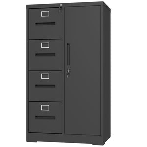 Storage Vertical Filing Cabinet With Lock