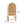 Arched Flower Carved Door Accent Sideboard Cabinet With 1 Drawer And Shelf, Cabinet For Kitchen - Natural / White