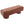 Rust Red Boucle Indoor Dining Bench