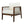 Outdoor 4-Piece Sofa Set, Acacia Wood Frame with Rope Detail