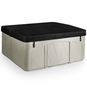 Lifesmart Spas 5 Person Plug and Play 28 Jet LED Outdoor Hot Tub, LS350DX, Sand