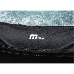 MSpa Square Inflatable Bubble Massage Spa, 4-6 Person Outdoor Hot Tub, Portland