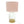 Nordic Home Romantic Solid Wood Table Lamp with LED Nebulis in Gold - Clear and Pink