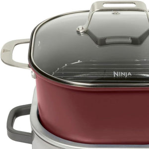 Ninja 8 In 1 Foodi Everyday Possible Cooker Pro, Merlot, Certified Refurbished