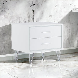 Deoss - Accent Table - White