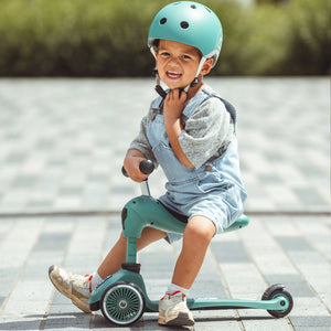 Scoot & Ride 2-in-1 Ride-On & Stand Scooter, Ages 1-5, Highwaykick 1, Forest