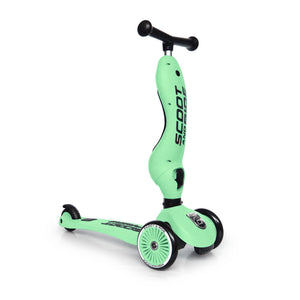 Scoot & Ride 2-in-1 Ride-On & Stand Kids Scooter, Ages 1-5, Highwaykick 1, Kiwi
