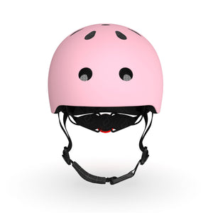Scoot & Ride Toddler Kids Bike and Scooter Helmet with LED Light, S-M, Rose
