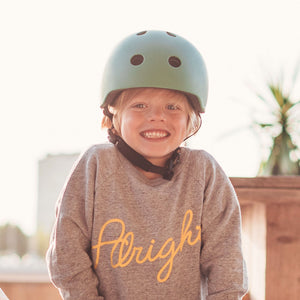 Scoot & Ride Toddler Kids Bike and Scooter Helmet with LED Light, S-M, Forest
