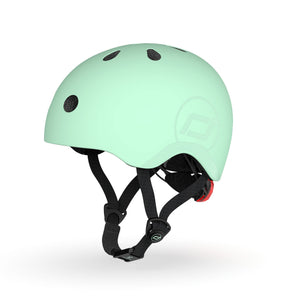 Scoot & Ride Toddler Kids Bike and Scooter Helmet with LED Light, S-M, Kiwi