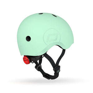 Scoot & Ride Toddler Kids Bike and Scooter Helmet with LED Light, S-M, Kiwi