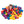 100-Pack Intex Small Plastic Multi-Colored Fun Ballz For A Ball Pit (6 Pack)