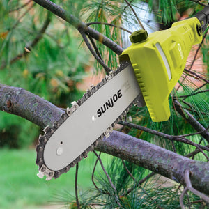 Sun Joe 24V Cordless Pole Chainsaw Electric Telescope Tree Trimmer, 24V-PS8-LTE