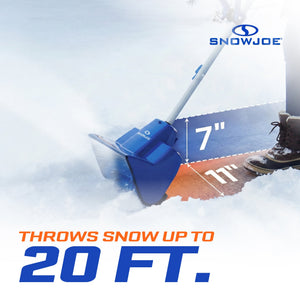 Snow Joe Cordless Snow Shovel Kit for Car Driveway Snow Removal, 24V-SS11-XR