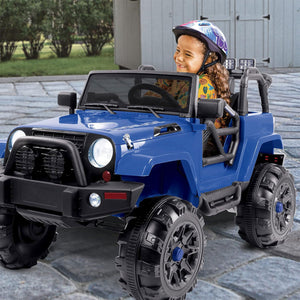 Snow Joe 24V Ride On Car Toy with Snow Plow Scoop and Parental Remote, 24V-SUV1